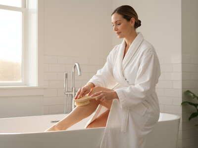 Suho četkanje kože - 3 minute dnevno za aktivan limfni sustav